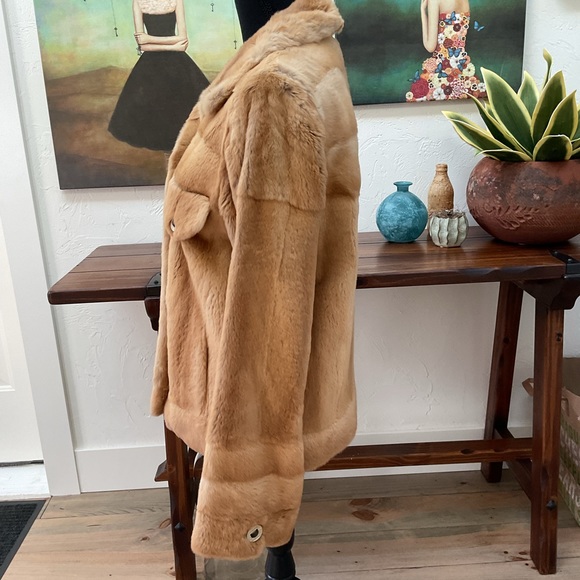 Overland Jackets & Coats Overland Faux Mink Jacket Poshmark